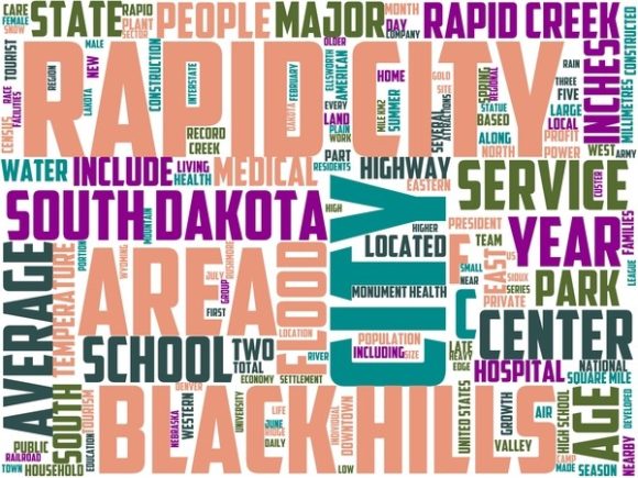 Rapid City Wordart Tshirt: A Creative Canvas for Inspiration