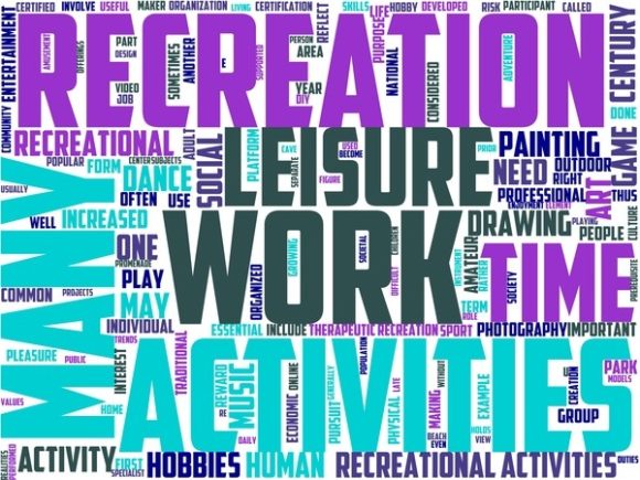 Recreational Wordart Book Cover