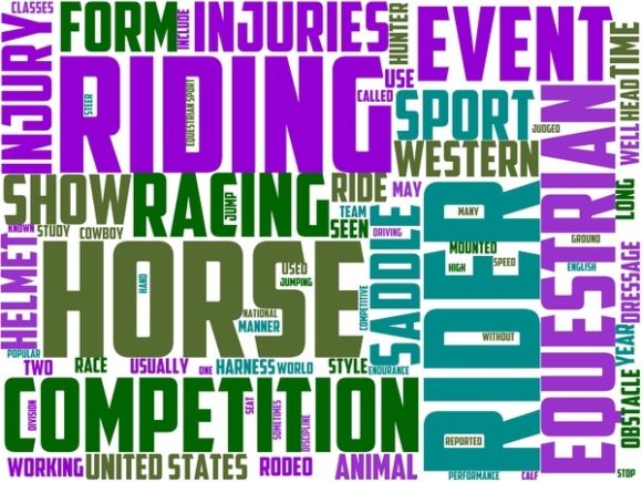 Riding Instructor Wordart Banner