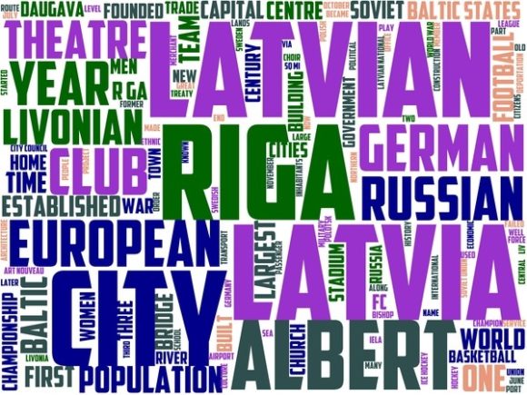 Riga Wordart Print: A Creative Way to Elevate Your Designs